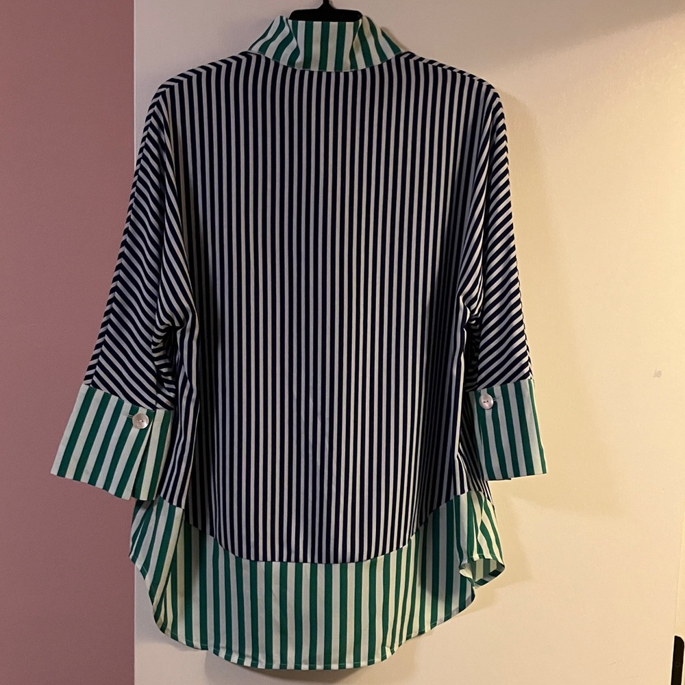 Tuckernuck x Atlantic Pacific striped tunic top - Picture 5 of 9